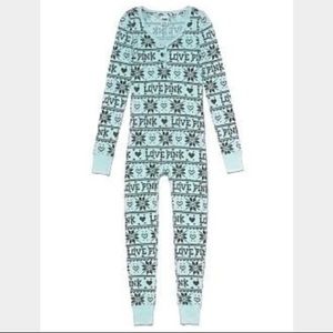 ❄️PINK Snowflake Mint Green Onesie ❄️